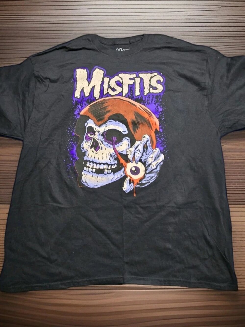 Misfits Skull Graphic Band T Shirt Black XXL NWOT